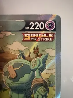 Pokemon TCG Golurk V Alternate Art 182/203 Evolving Skies LP - Image 3