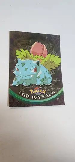 2000 Topps Chrome Pokemon TV Animation Foil #02 Ivysaur - Image 2