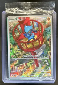 2025 Pokemon MEP Black Star Promos Riolu Sealed #010 - Image 1