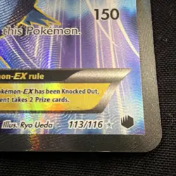 Pokemon Latios EX Full Art Holo Ultra Rare Plasma Freeze 113/116 Ryo Ueda 2013 - Image 2