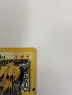 Pokemon TCG Celebrations Classic Collection Rockets Zapdos 15/132 Holo Rare NM - Image 2