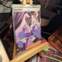 Jacinthe 110/088 Perfect Order Trainer Full Art Ultra Rare Holo Pokemon TCG MINT - Image 2