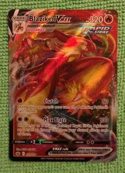 Pokemon Chilling Reign Blaziken VMAX 021/198 - Image 1