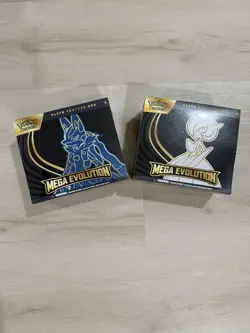 Pokemon Mega Evolution Elite Trainer Box ETB Set of 2 Factory Sealed - Image 1