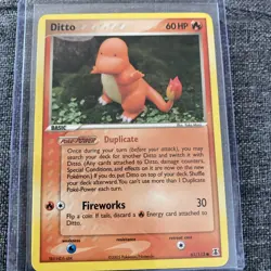 Pokemon Ditto Charmander 61/113 EX Delta Species 2005 LP excellent. - Image 1