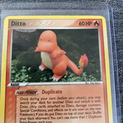 Pokemon Ditto Charmander 61/113 EX Delta Species 2005 LP excellent. - Image 2