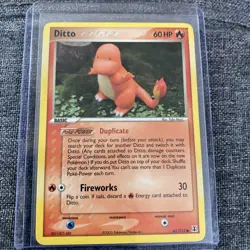 Pokemon Ditto Charmander 61/113 EX Delta Species 2005 LP excellent. - Image 4