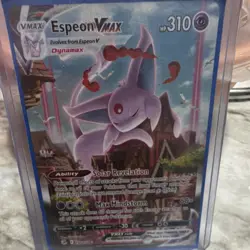Pokemon Espeon VMAX Alternate Art Secret Rare Fusion Strike Holo 270/264 - Image 1