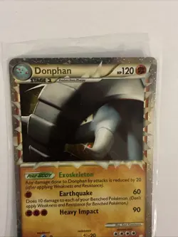 Pokemon TCG Donphan Prime Heartgold & Soulsilver 107/123 Holo Holo Rare Prime - Image 3