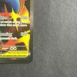 Pokemon TCG Phantasmal Flames Mega Heracross EX 108/094 Ult. Rare Full Art Holo - Image 5