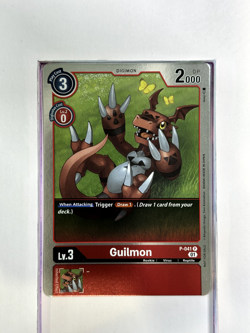 P-041 Guilmon - Digimon TCG Trading Card Game Holo Foil - Image 1