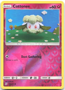 Cottonee 143/236 Common Unified Minds Pokemon Reverse Holo Near Mint - Image 1