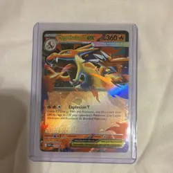 Pokemon Mega Charizard Y EX Promo Me: Mega Evolution 020 Holo 360 HP Explosion Y - Image 1