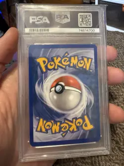 2005 POKEMON EX DELTA SPECIES #2 CROBAT-REVERSE FOIL PSA 9 - Image 2