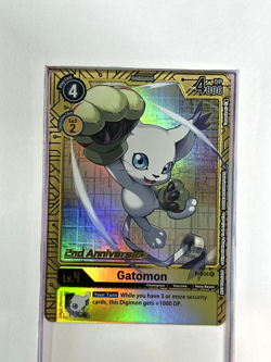 P-006 Gatomon - Digimon TCG Trading Card Game Holo Foil - Image 1
