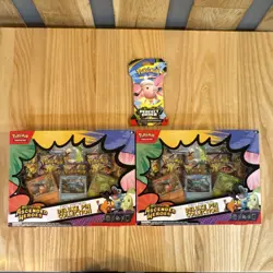 Pokemon Ascended Heroes Deluxe Pin Collection 2 Box & Perfect Order Booster - Image 1