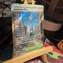 Lumiose City 111/088 Perfect Order Stadium Illustration Rare Pokemon TCG MINT - Image 2