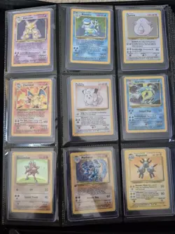 Complete Pokemon Base Set 102/102 LP. Charizard Blastoise TCG WOTC - Image 1
