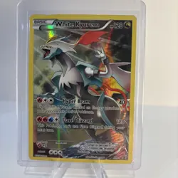Pokemon TCG White Kyurem XY81 Full Art XY Promo Rare Ungraded Lightly Played - Image 1