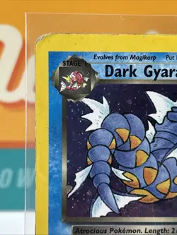 Dark Gyarados #8 Holo Rare Pokemon TCG 2000 Team Rocket HP Heavily Played - Image 4
