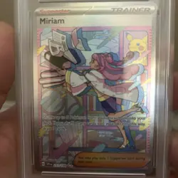 Pokemon TCG Miriam Trainer Scarlet & Violet Base Set Holo Sir 251/198 PSA 10 - Image 2