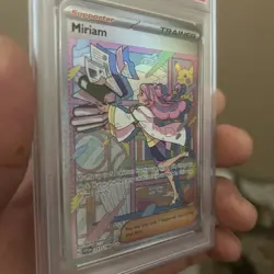 Pokemon TCG Miriam Trainer Scarlet & Violet Base Set Holo Sir 251/198 PSA 10 - Image 4