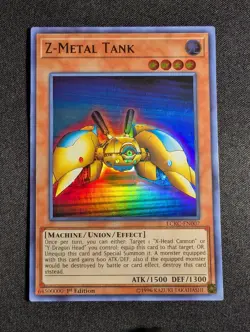 Yugioh - Z-Metal Tank LCKC-EN007 1st Edition Ultra Rare NM - Image 1