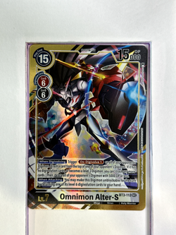 BT3-112 Omnimon Alter-S - Digimon TCG Trading Card Game Holo Foil - Image 1