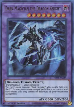 Dark Magician The Dragon Knight GFP2-EN125 UR NM GFTP 2nd Haunting 1st Ed Yugioh - Image 1