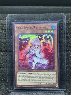 Konami Yu-Gi-Oh! Ghost Reaper & Winter Cherries LCKC-EN079 Zombie/Tuner 0/1800 - Image 1