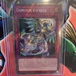 RA05-EN080 Dominus Impulse Trap Platinum Secret Rare Foil TCG YuGiOh - Image 1