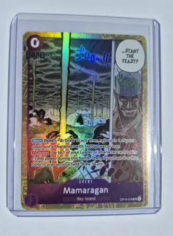 One Piece Adventure on Kami's Island Mamaragan OP15-078 Event SR English #2 - Image 1