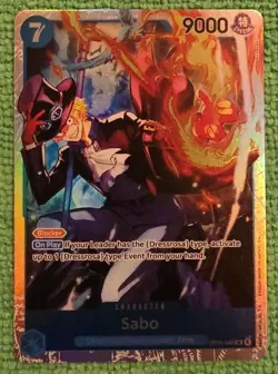 Sabo OP15-046 SR One Piece TCG OP15 Foil English Adventure On Kami's Island - Image 1