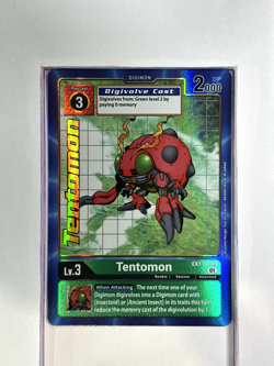 EX1-033 Tentomon - Digimon TCG Trading Card Game Holo Foil - Image 1