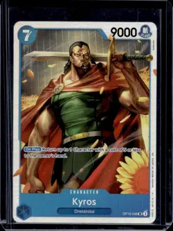 2025 One Piece Royal Blood OP10 Kyros Super Rare #OP10-046 - Image 1