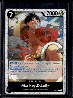 2025 One Piece The Best Vol. 2 Monkey D. Luffy Promo #P-075 - Image 1