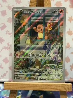 Charmander Pokemon Center Stamped - SVP044 - Black Star Promo SVP 044 NM - Image 1