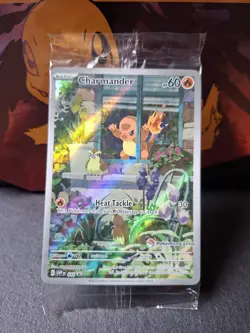 Pokemon Centre Charmander SVP 044 Promo Obsidian Flames Sealed - Image 1