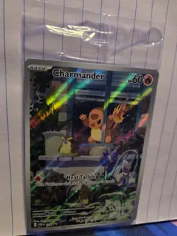 Pokemon TCG Charmander #044 SVP Black Star Promo Card Still Sealed - Image 1