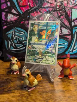 Pokemon 🔥 Obsidian Flames Charmander #044 SVP Black Star Promo 🪟 Sealed Promo✨ - Image 1