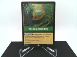 Emerald Chromicon 100 Cold Foil Shimmering Skies Disney Lorcana - Image 1