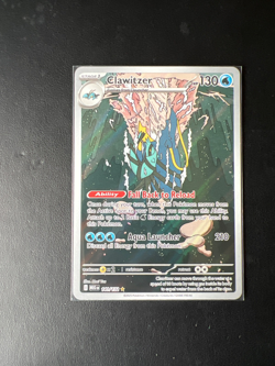 Clawitzer 141/132 Mega Evolution Pokemon NM - Image 1