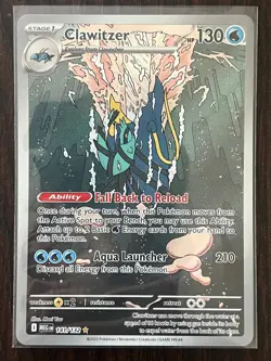 Clawitzer 141/132 Illustration Rare Mega Evolution Pokemon NM - Image 1