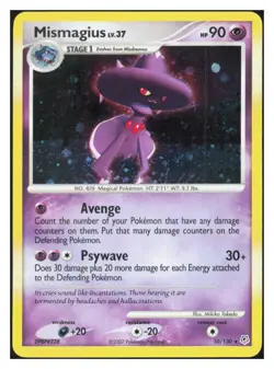 Mismagius Holo Holo Rare Diamond and Pearl 10/130 LP M019 - Image 1