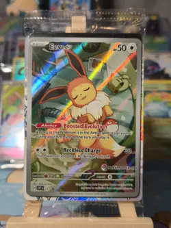 Eevee 173 Pokemon Center ETB Prismatic Evolutions Stamped Promo SEALED - Image 1