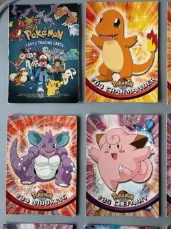 Pokemon Topps Series 1 Bundle 25 Cards Non Holo LP/MP - Image 3