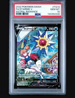 Starmie V TG13/TG30 SWSH Astral Radiance PSA 10 2022 Pokemon Gem Mint - Image 1