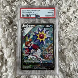 Starmie V TG13/TG30 SWSH Astral Radiance PSA 10 2022 Pokemon Gem Mint - Image 1