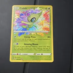 Pokemon Celebi 009/185 Swsh04 Vivid Voltage Amazing Rare Holo 60HP English - Image 1
