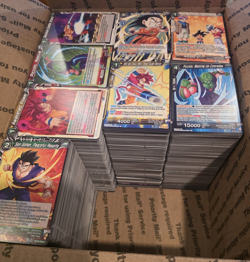 Dragon Ball Masters Three Glorious Fighters Common/Uncommon Bulk 3000 Card Lot! - Image 2